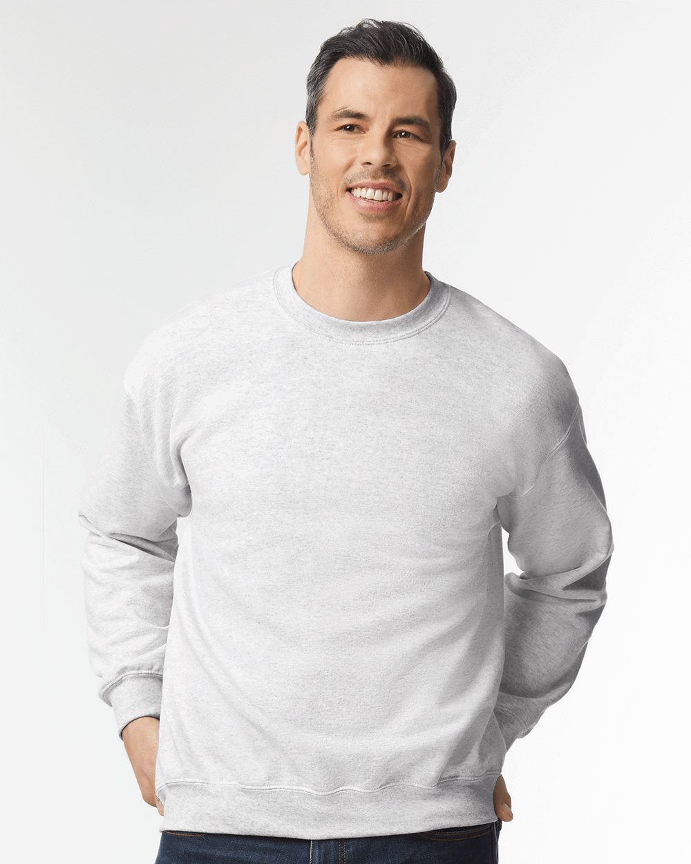 Unisex DryBlend® Crewneck Sweatshirt - styleImage