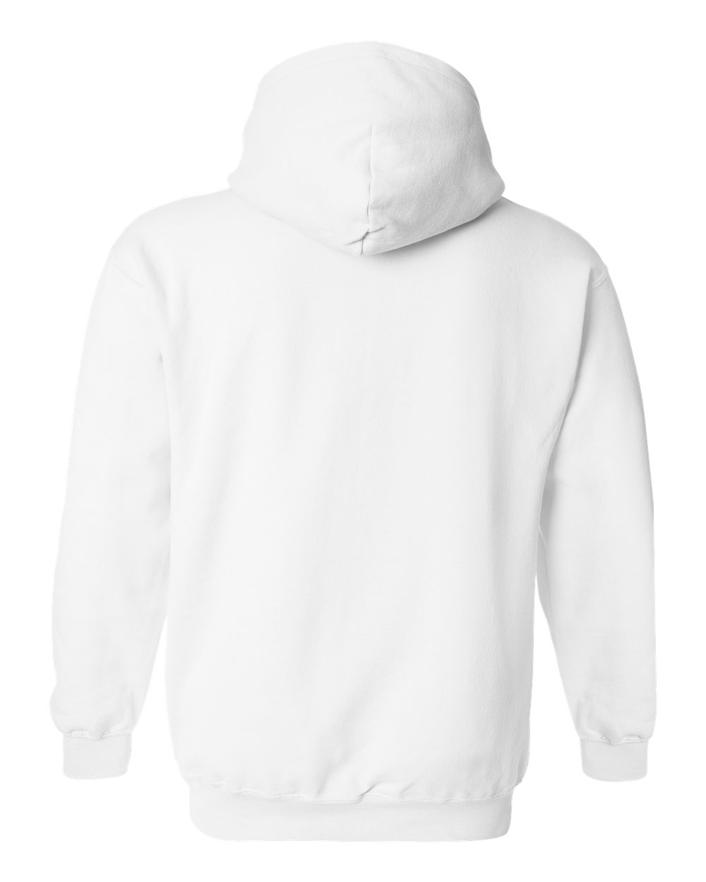 Unisex Heavy Blend™ Hooded Sweatshirt - Back - B22060002 - White