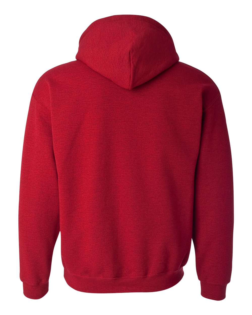 Unisex Heavy Blend™ Hooded Sweatshirt - Back - B22060033 - Antique Cherry Red