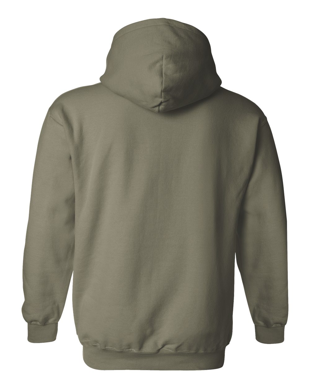 Unisex Heavy Blend™ Hooded Sweatshirt - Back - B22060063 - Military Green