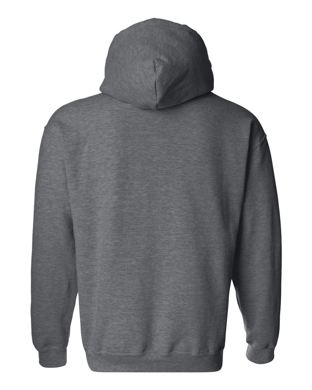 Unisex Heavy Blend™ Hooded Sweatshirt - Back - B22060092 - Dark Heather