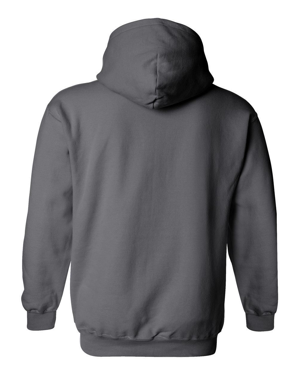 Unisex Heavy Blend™ Hooded Sweatshirt - Back - B22060133 - Charcoal