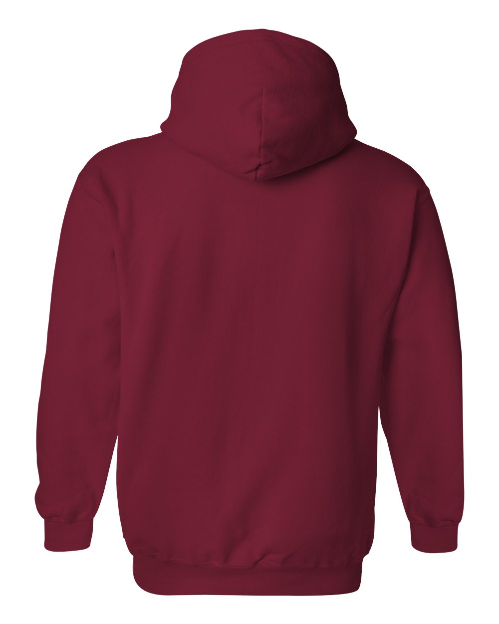 Unisex Heavy Blend™ Hooded Sweatshirt - Back - B22060523 - Cardinal Red