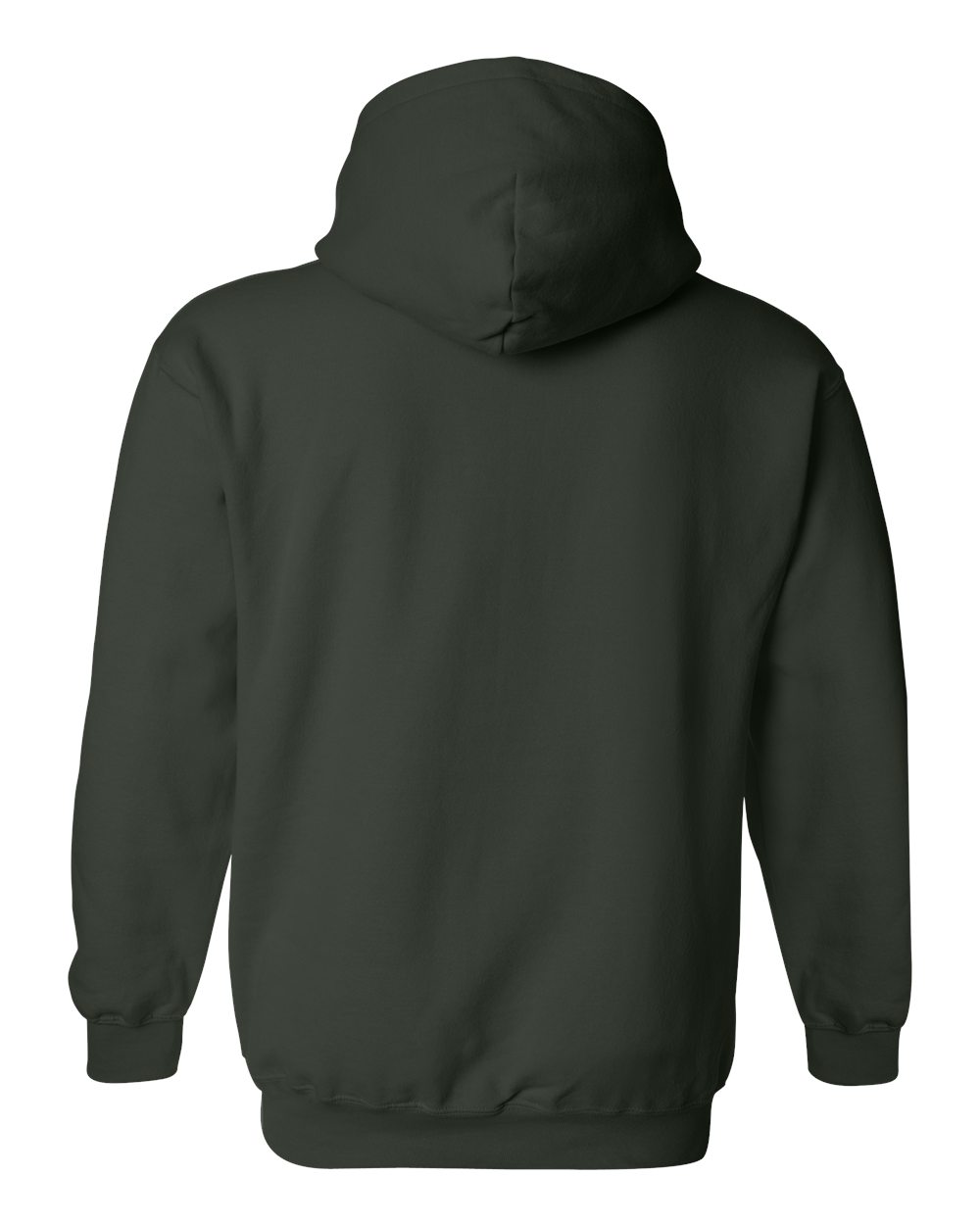 Unisex Heavy Blend™ Hooded Sweatshirt - Back - B22060543 - Forest