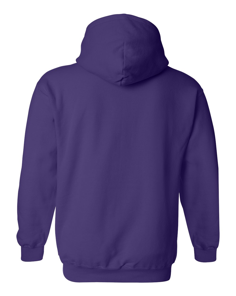 Unisex Heavy Blend™ Hooded Sweatshirt - Back - B22060673 - Purple
