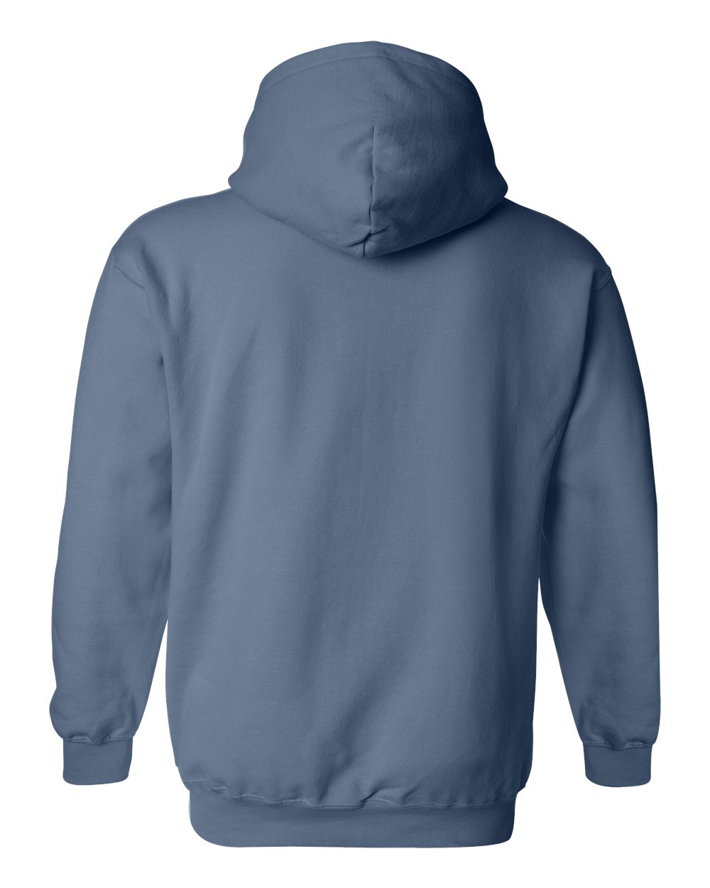 Unisex Heavy Blend™ Hooded Sweatshirt - Back - B22060683 - Indigo Blue