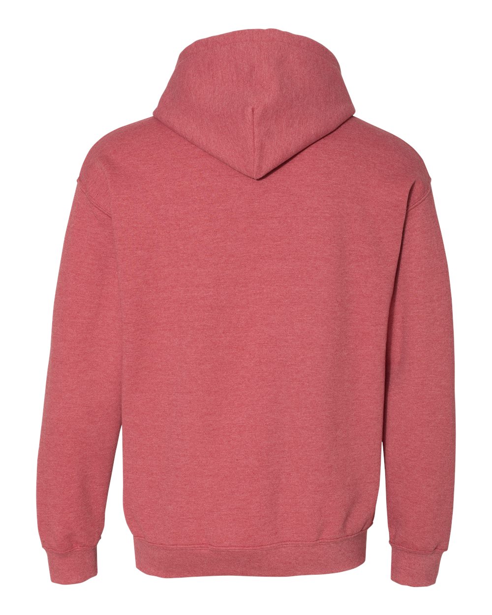 Unisex Heavy Blend™ Hooded Sweatshirt - Back - B22060713 - Heather Scarlet Red