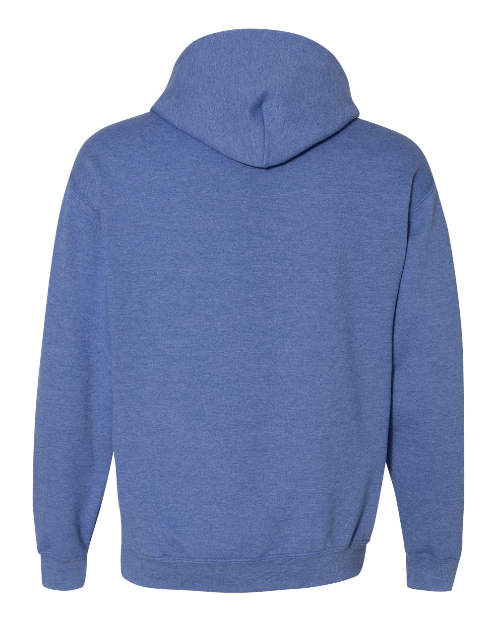 Unisex Heavy Blend™ Hooded Sweatshirt - Back - B22060743 - Heather Deep Royal