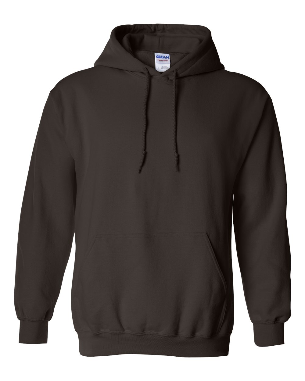 Unisex Heavy Blend™ Hooded Sweatshirt - Front - B22060053 - Dark Chocolate