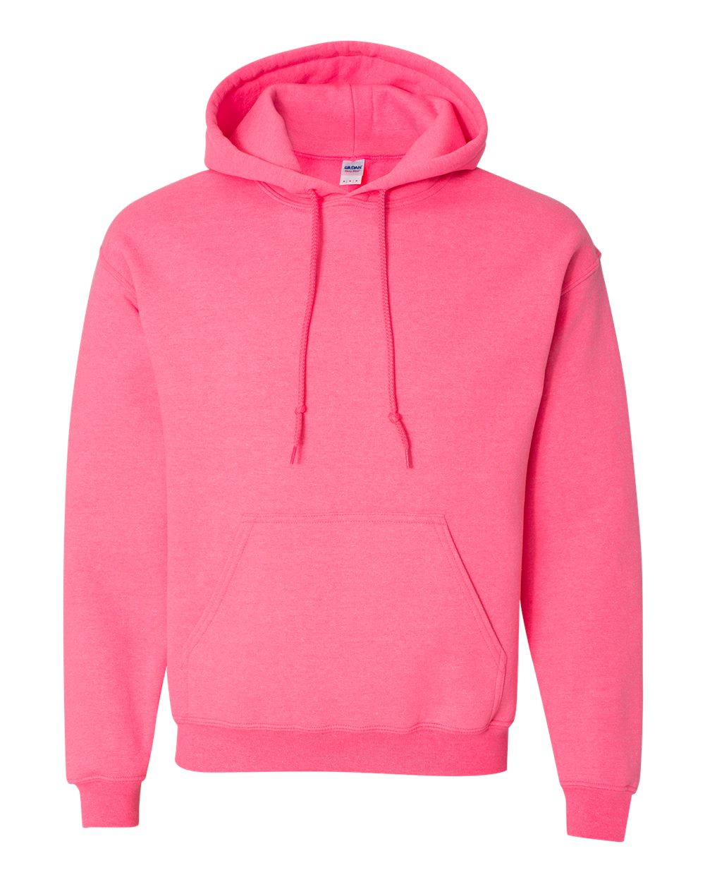 Unisex Heavy Blend™ Hooded Sweatshirt - Front - B22060143 - Safety Pink