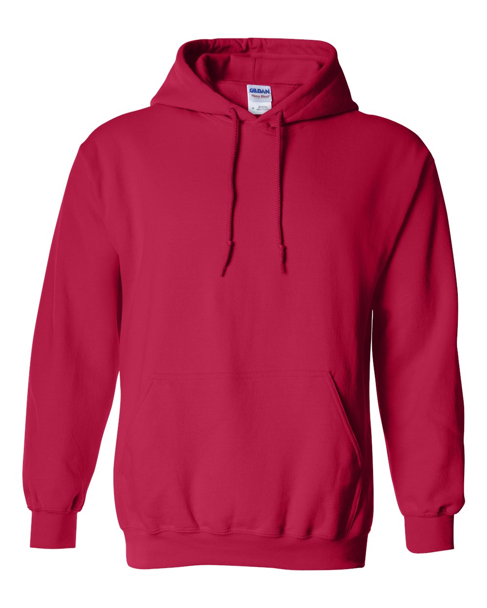 Unisex Heavy Blend™ Hooded Sweatshirt - Front - B22060223 - Cherry Red