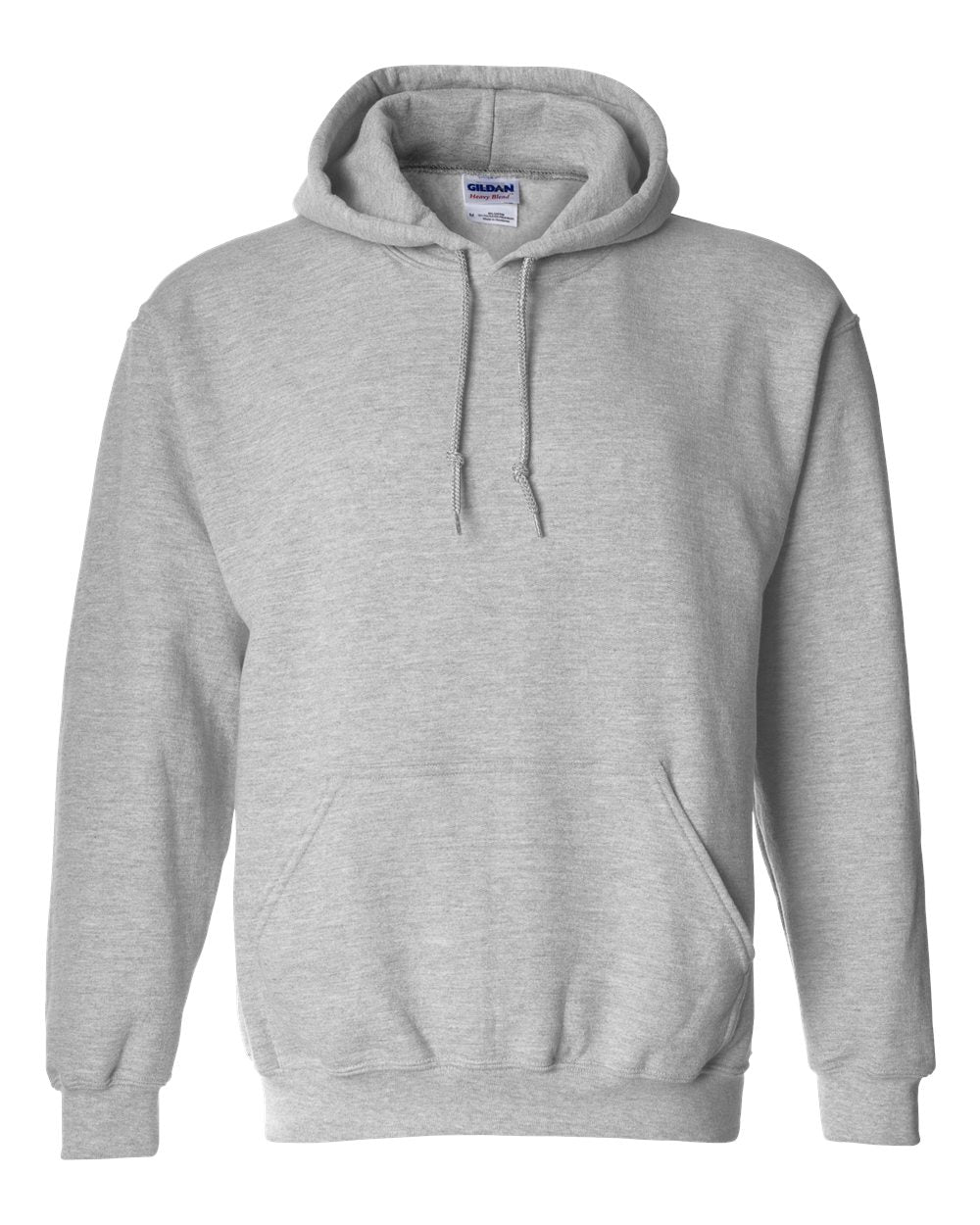 Unisex Heavy Blend™ Hooded Sweatshirt - Front - B22060582 - Sport Grey