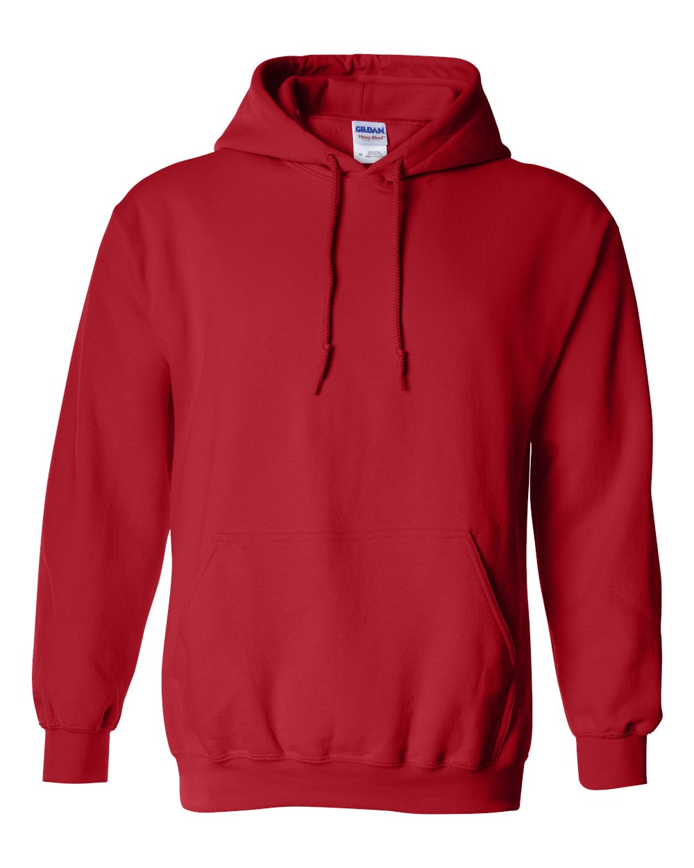 Unisex Heavy Blend™ Hooded Sweatshirt - Front - B22060702 - Red