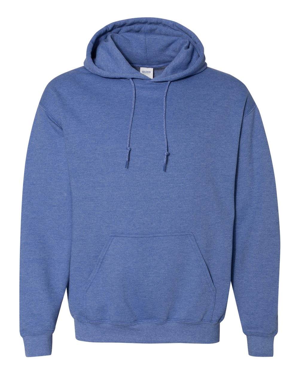 Unisex Heavy Blend™ Hooded Sweatshirt - Front - B22060743 - Heather Deep Royal