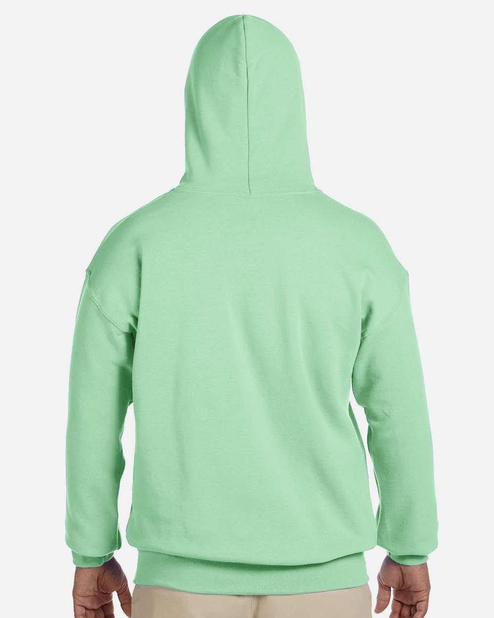 Unisex Heavy Blend™ Hooded Sweatshirt - OnModelBack - B22060043 - Mint Green