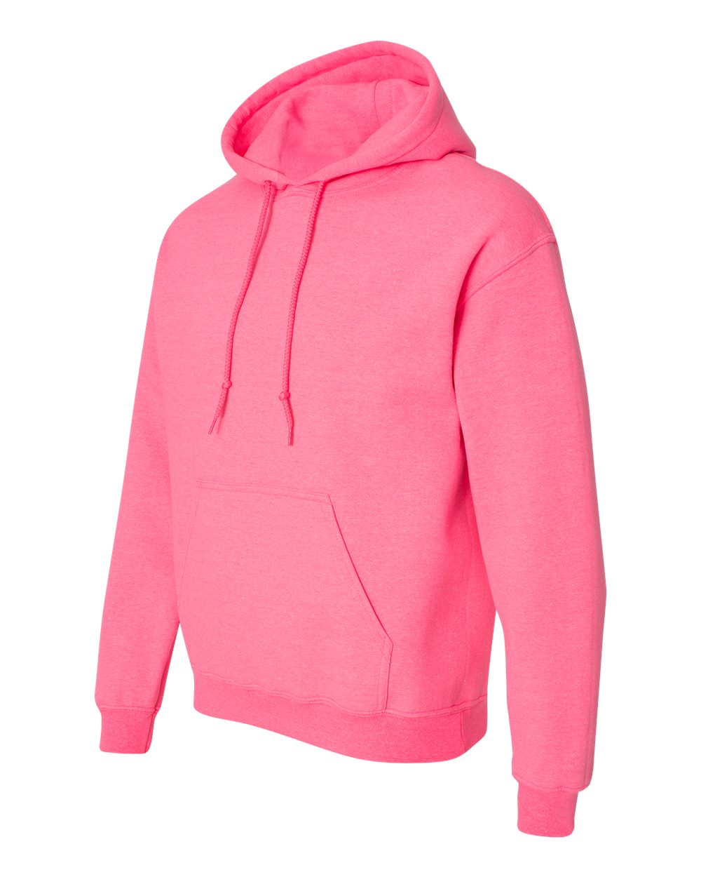 Unisex Heavy Blend™ Hooded Sweatshirt - Side - B22060143 - Safety Pink