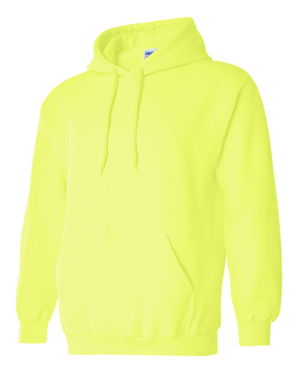 Unisex Heavy Blend™ Hooded Sweatshirt - Side - B22060163 - Safety Green