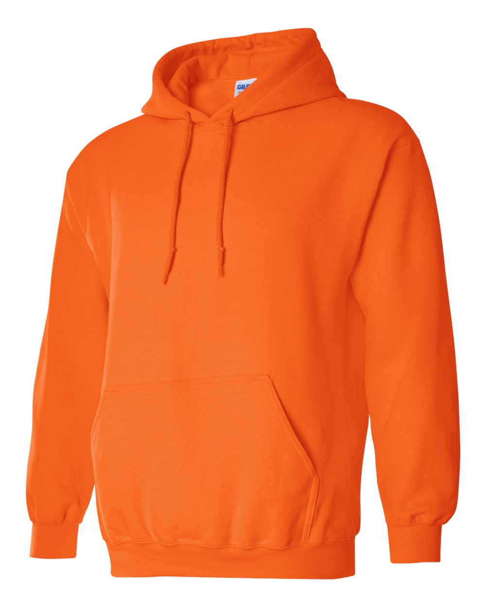 Unisex Heavy Blend™ Hooded Sweatshirt - Side - B22060333 - Safety Orange