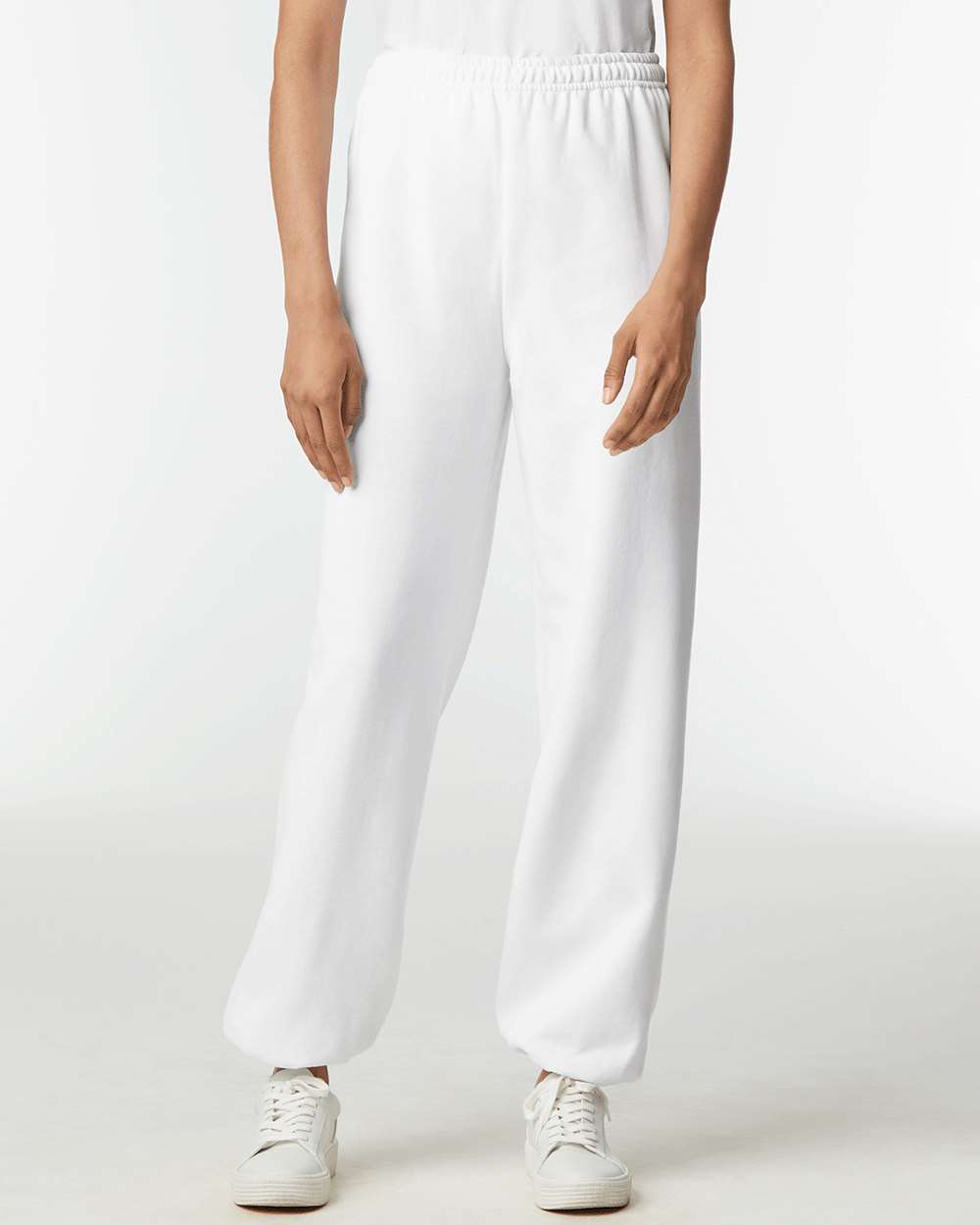 Unisex Heavy Blend™ Sweatpants - OnModelFront - B23060003 - White