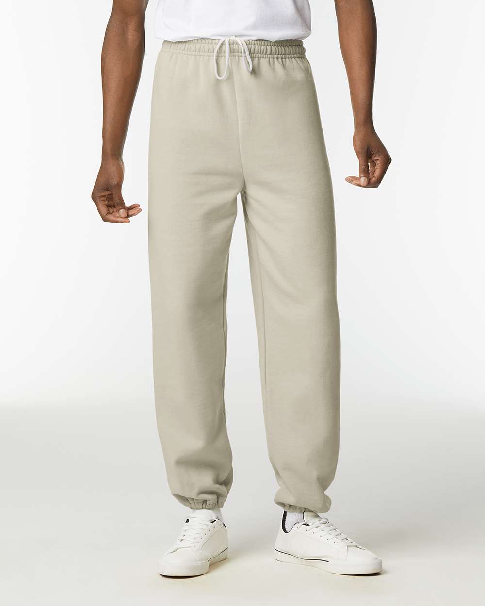 Unisex Heavy Blend™ Sweatpants - OnModelFront - B23060243 - Sand