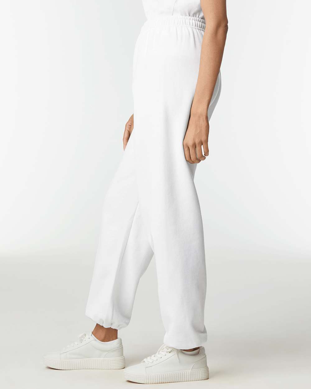 Unisex Heavy Blend™ Sweatpants - OnModelSide - B23060003 - White
