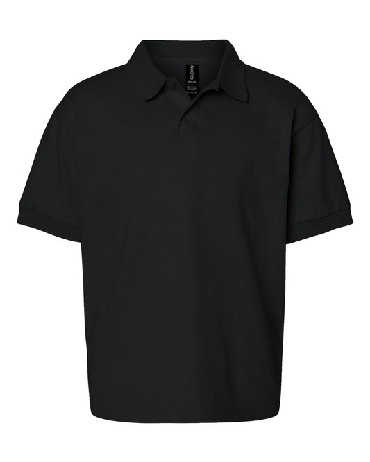 Youth DryBlend® Jersey Polo - Front - B31060503 - Black