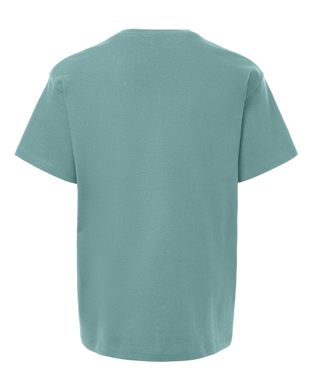 Youth Heavy Cotton™ T-Shirt - Back - B31560432 - Aquatic