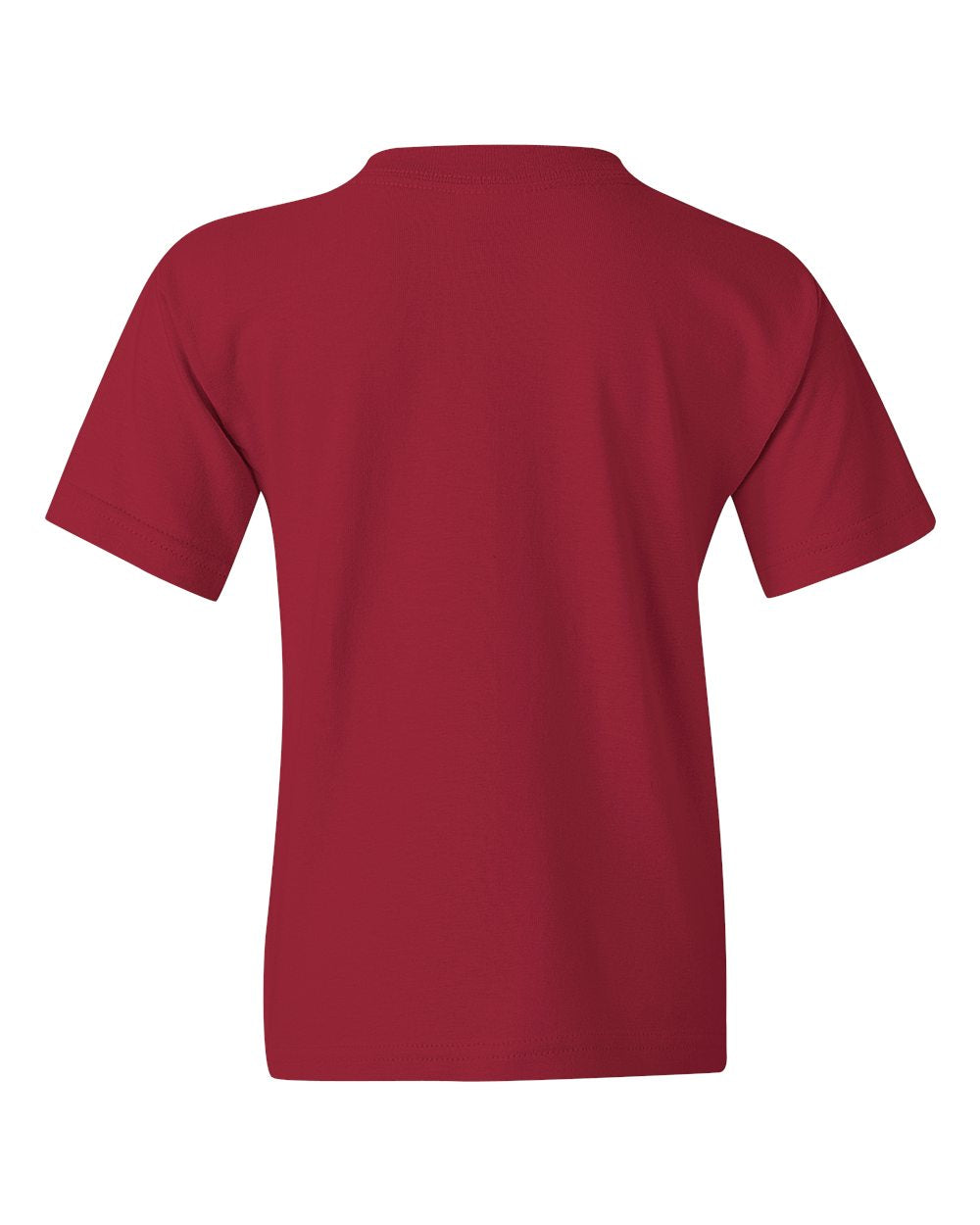 Youth Heavy Cotton™ T-Shirt - Back - B31560522 - Cardinal