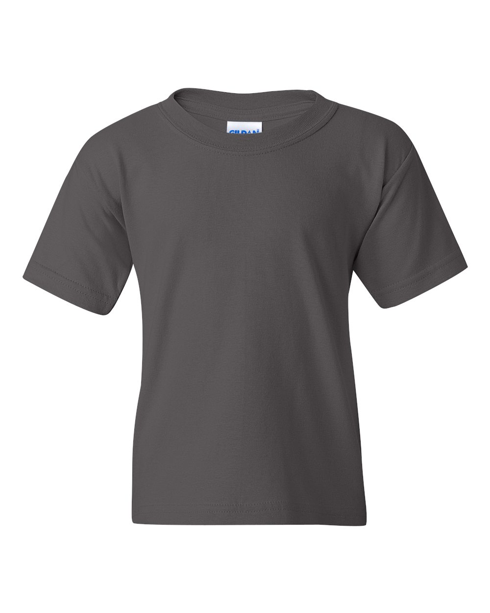 Youth Heavy Cotton™ T-Shirt - Front - B31560092 - Charcoal