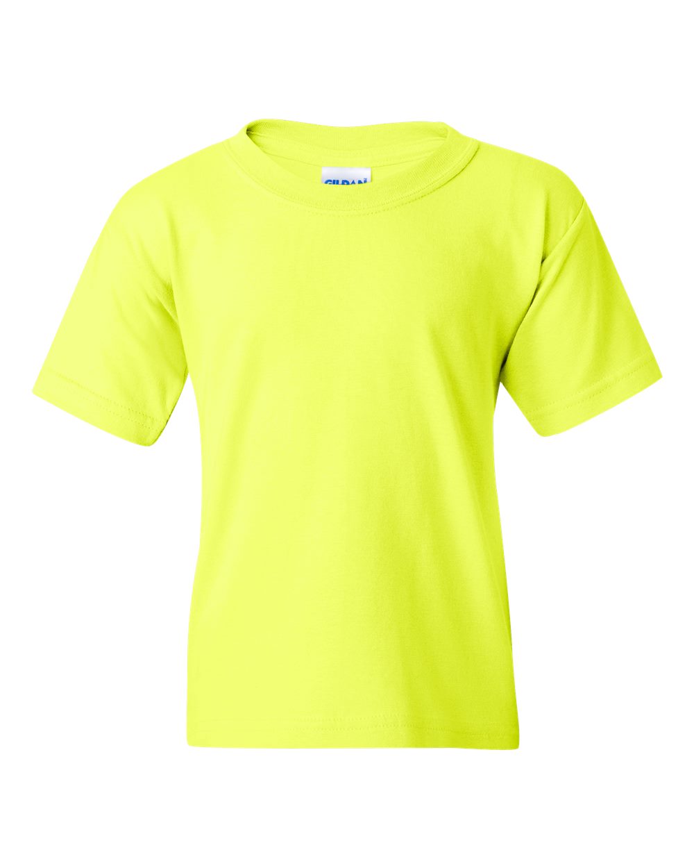Youth Heavy Cotton™ T-Shirt - Front - B31560152 - Safety Green