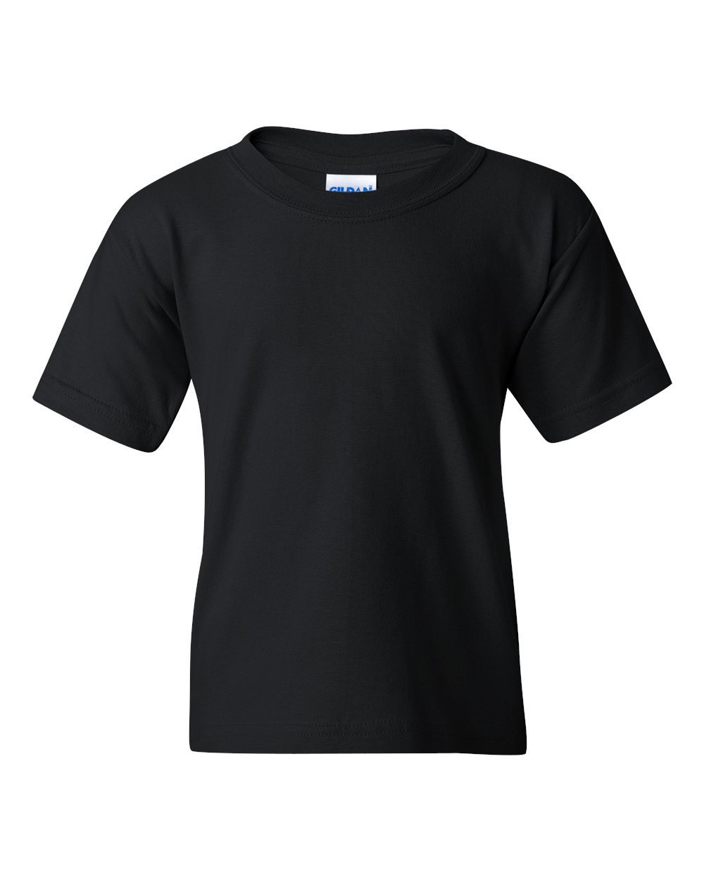 Youth Heavy Cotton™ T-Shirt - Front - B31560502 - Black