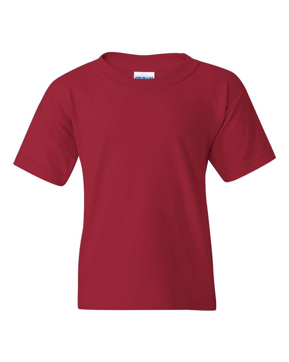Youth Heavy Cotton™ T-Shirt - Front - B31560522 - Cardinal