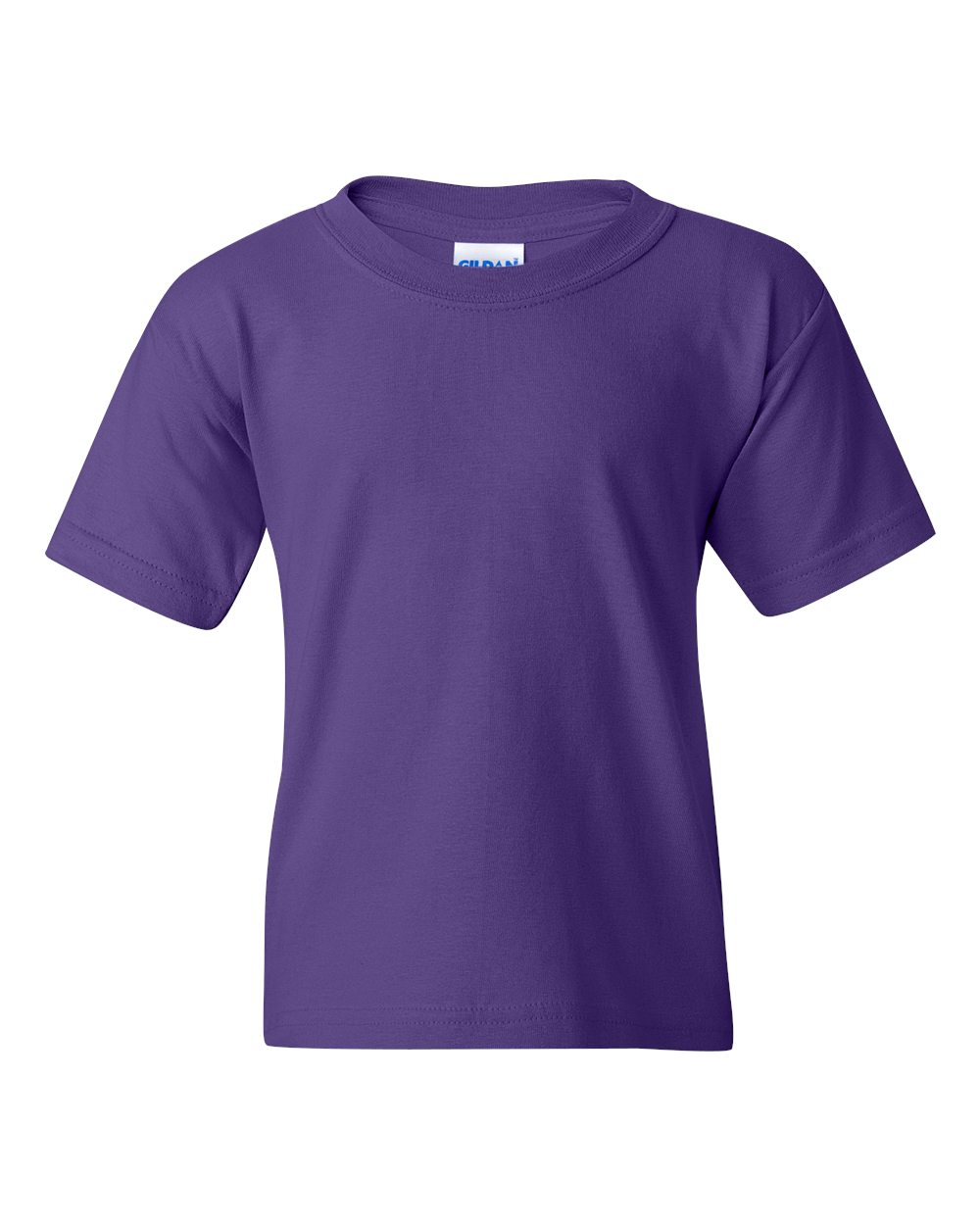 Youth Heavy Cotton™ T-Shirt - Front - B31560672 - Purple