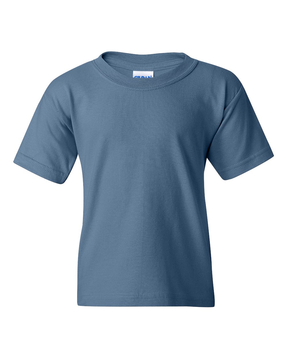 Youth Heavy Cotton™ T-Shirt - Front - B31560682 - Indigo Blue