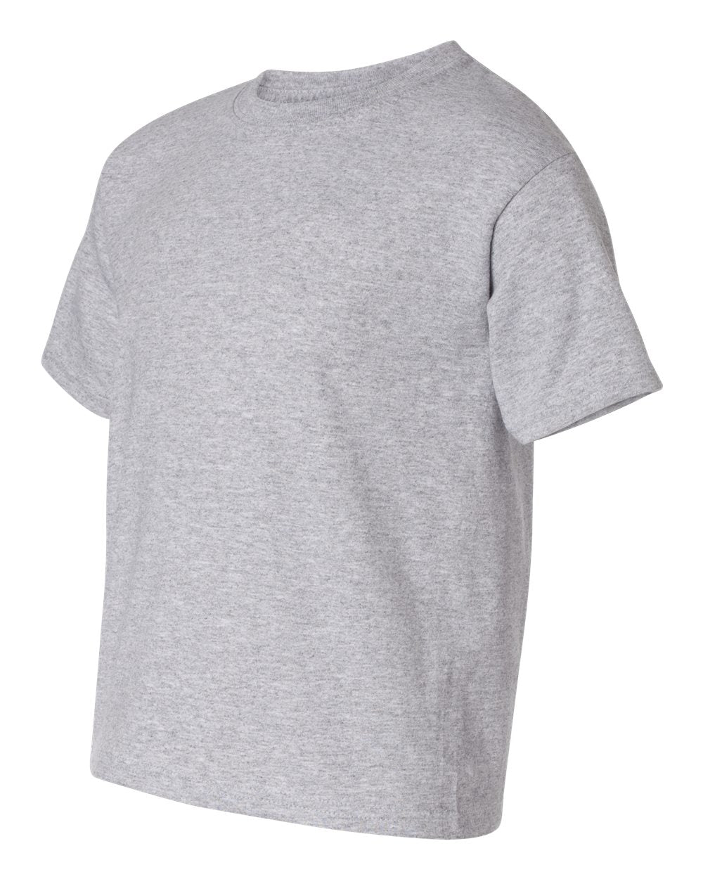 Youth Heavy Cotton™ T-Shirt - Side - B31560582 - Sport Grey