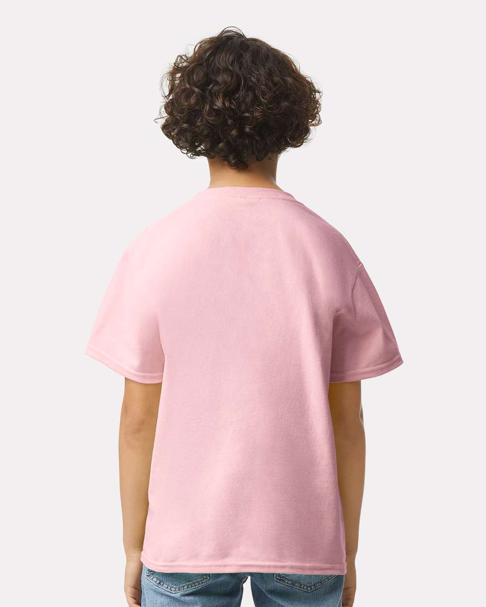 Youth Ultra Cotton® T-Shirt - OnModelBack - B31660302 - Light Pink