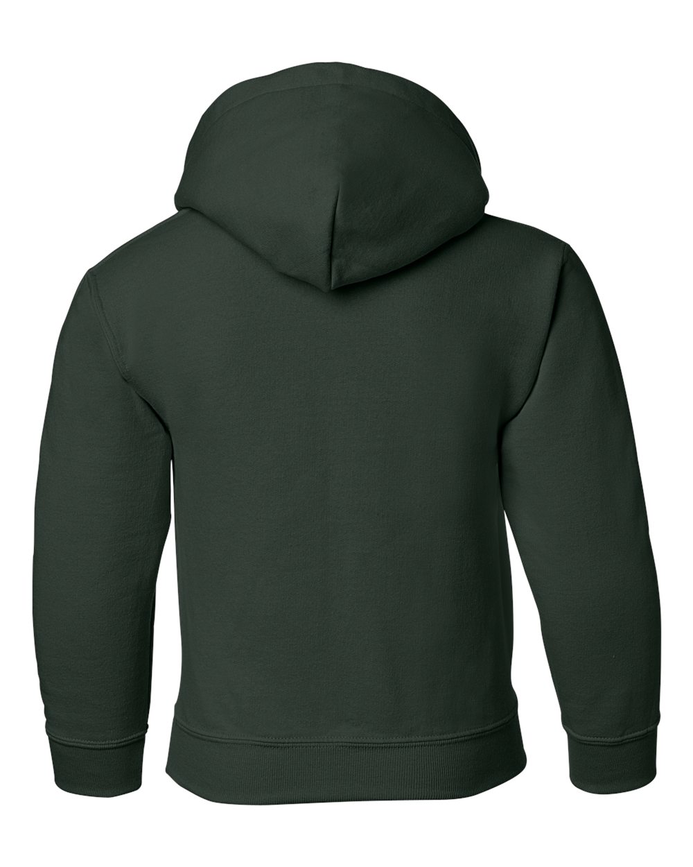 Youth Heavy Blend™ Hooded Sweatshirt - Back - B32060542 - Forest