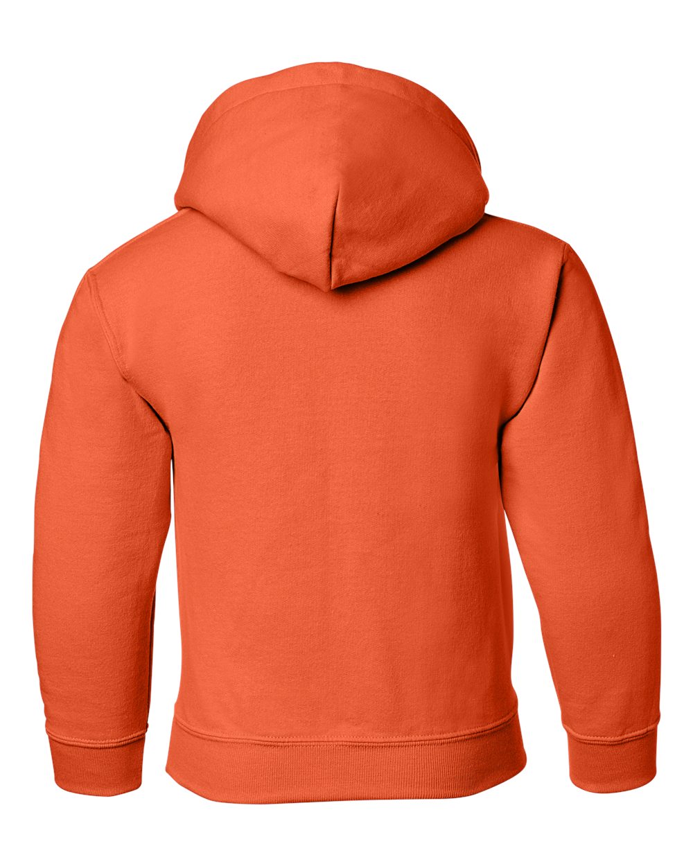 Youth Heavy Blend™ Hooded Sweatshirt - Back - B32060662 - Orange