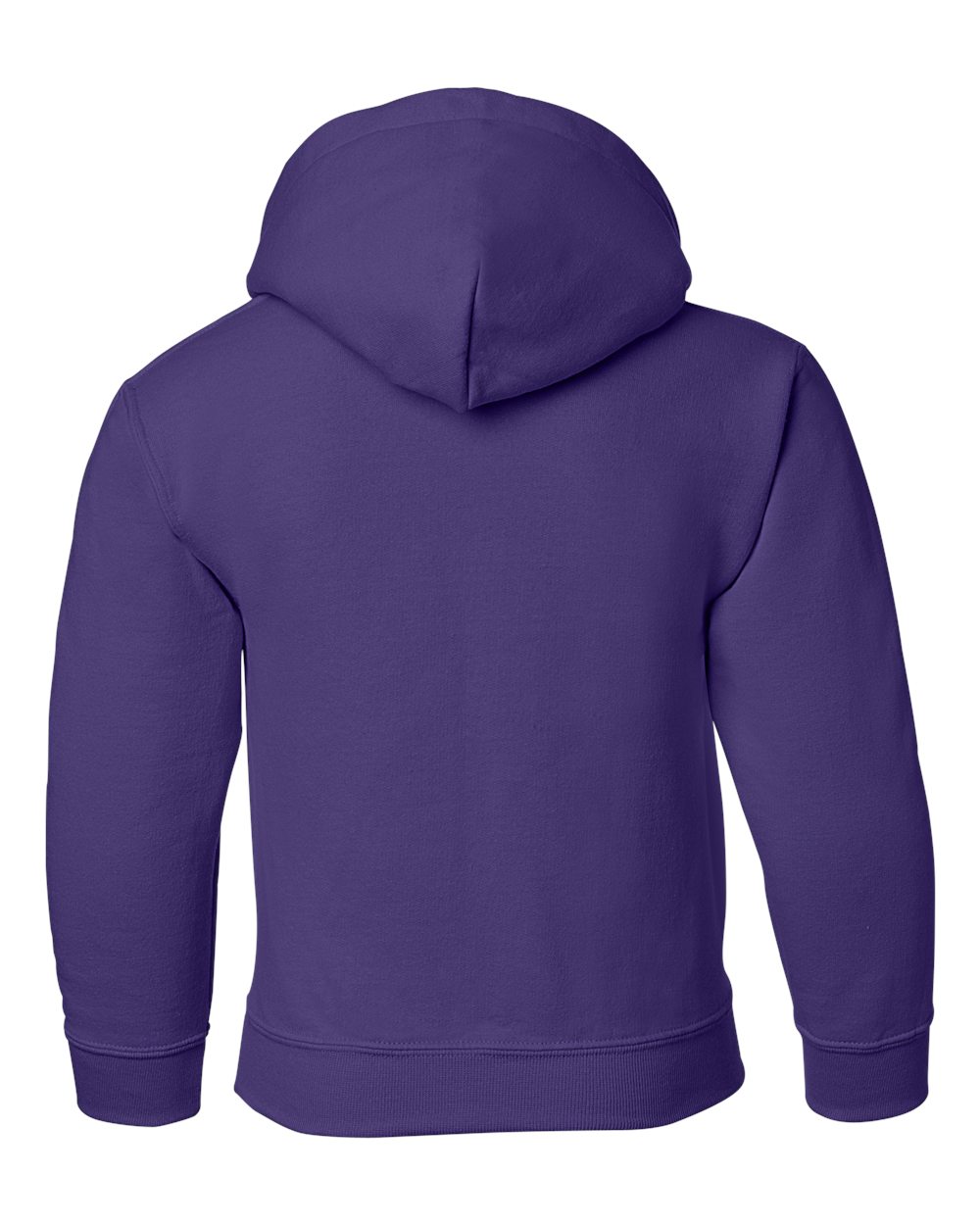 Youth Heavy Blend™ Hooded Sweatshirt - Back - B32060672 - Purple