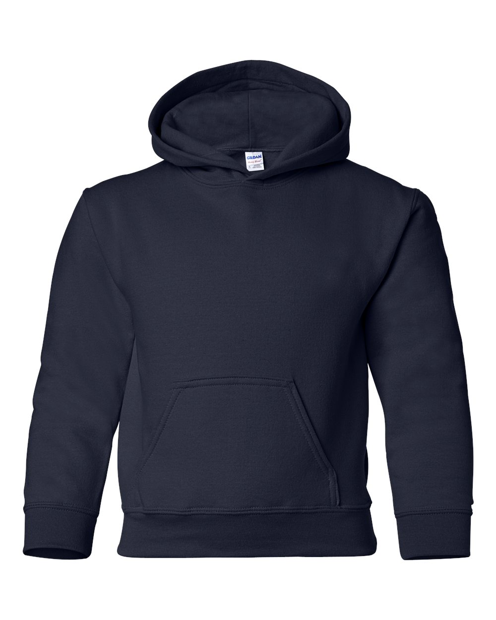 Youth Heavy Blend™ Hooded Sweatshirt - Front - B32060652 - Navy