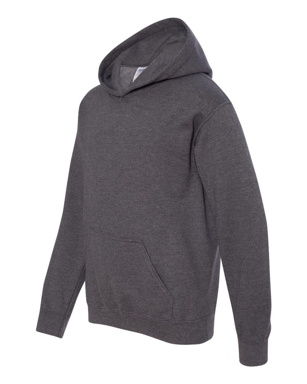Youth Heavy Blend™ Hooded Sweatshirt - Side - B32060072 - Dark Heather
