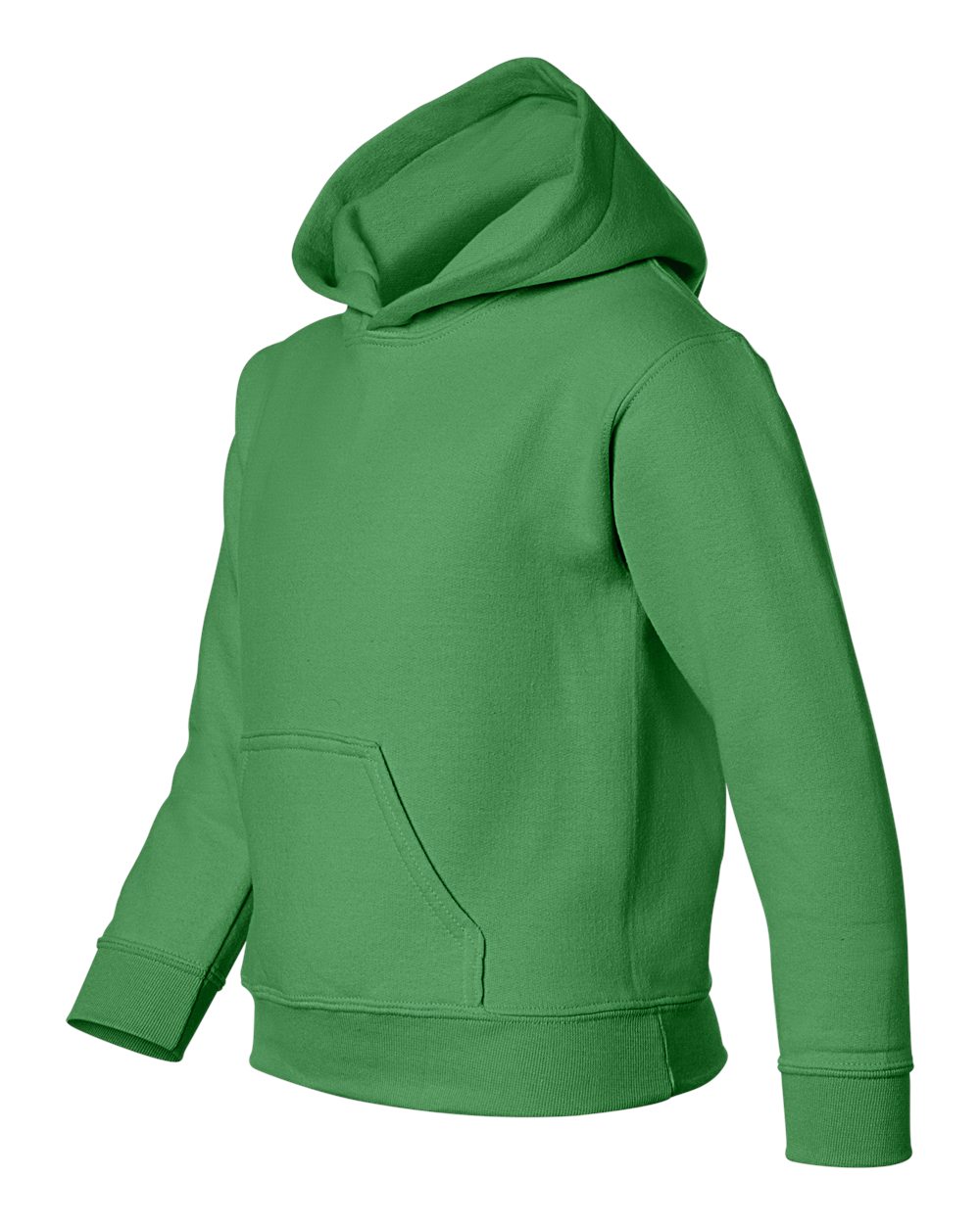 Youth Heavy Blend™ Hooded Sweatshirt - Side - B32060202 - Irish Green