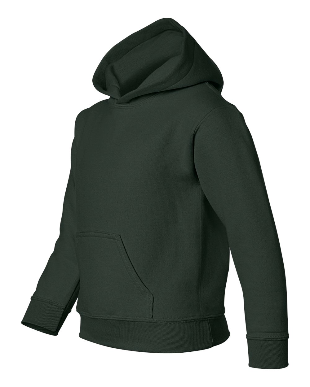 Youth Heavy Blend™ Hooded Sweatshirt - Side - B32060542 - Forest