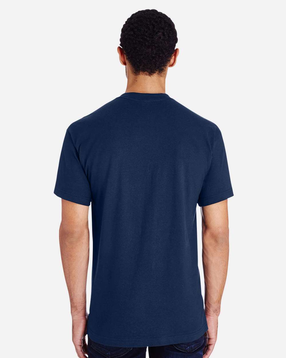 Unisex Hammer™ T-Shirt - OnModelBack - B19060683 - Dark Navy