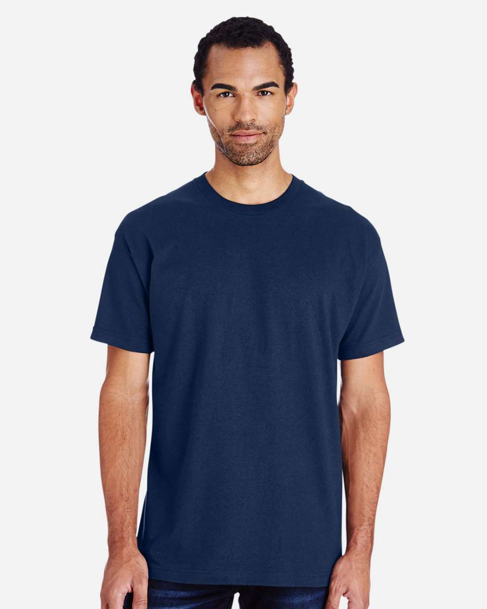 Unisex Hammer™ T-Shirt - OnModelFront - B19060683 - Dark Navy