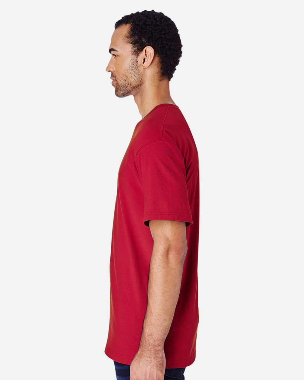 Unisex Hammer™ T-Shirt - OnModelSide - B19060103 - Scarlet Red