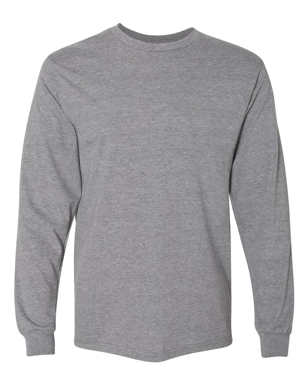Unisex Hammer™ Long Sleeve T-Shirt - Front - B19260493 - Graphite Heather