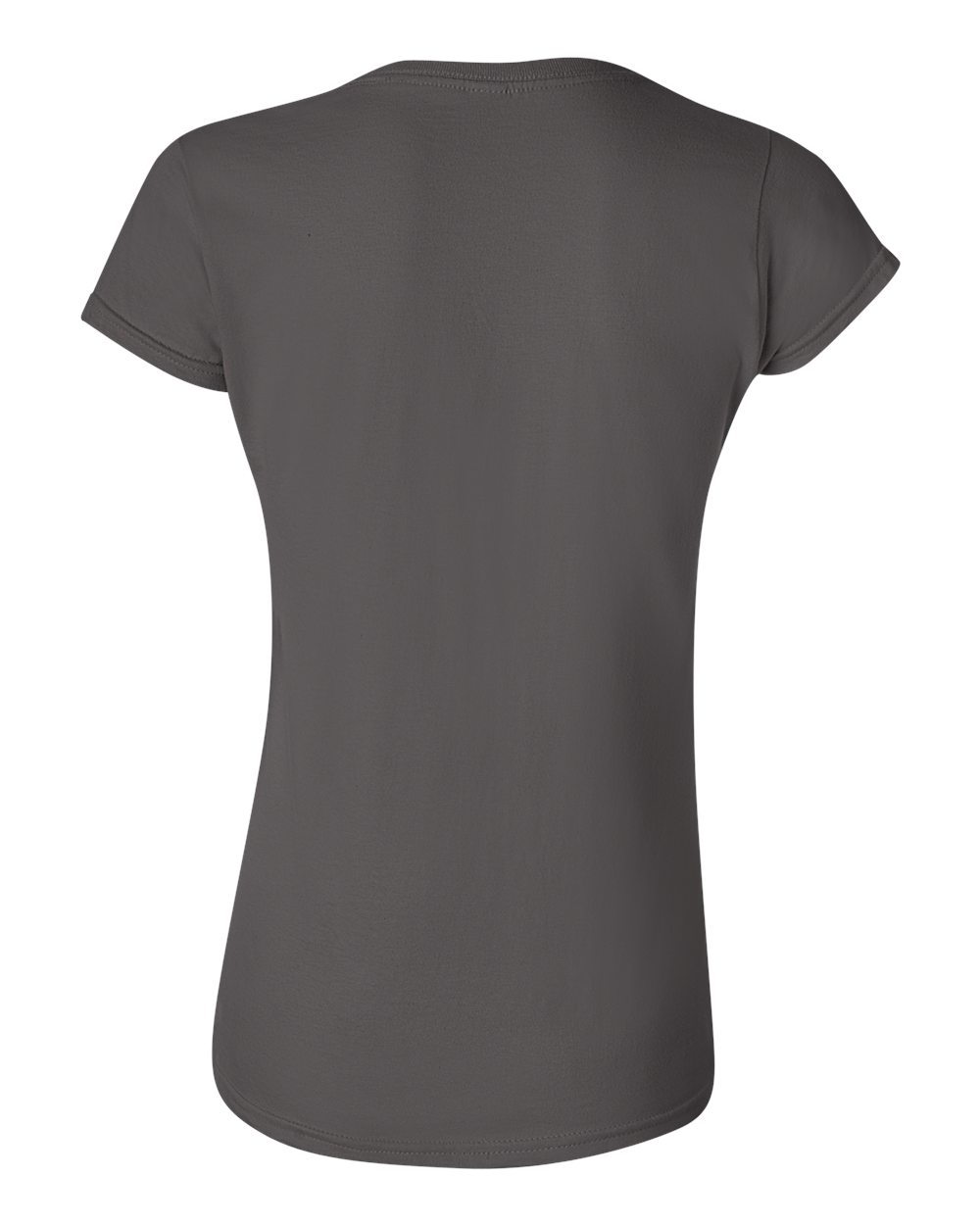 Women's Softstyle® T-Shirt - Back - B50260093 - Charcoal