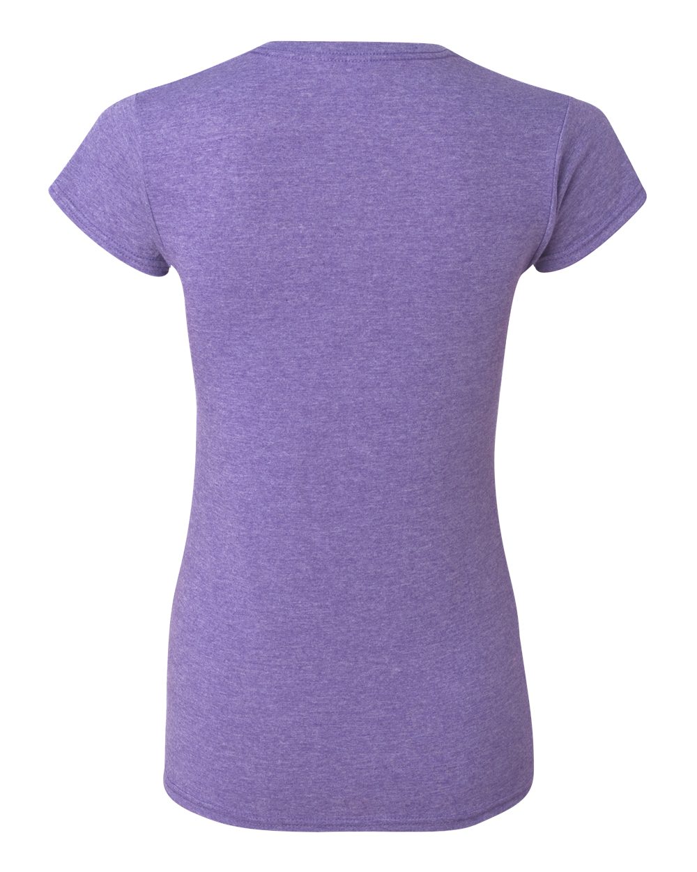 Women's Softstyle® T-Shirt - Back - B50260223 - Heather Purple