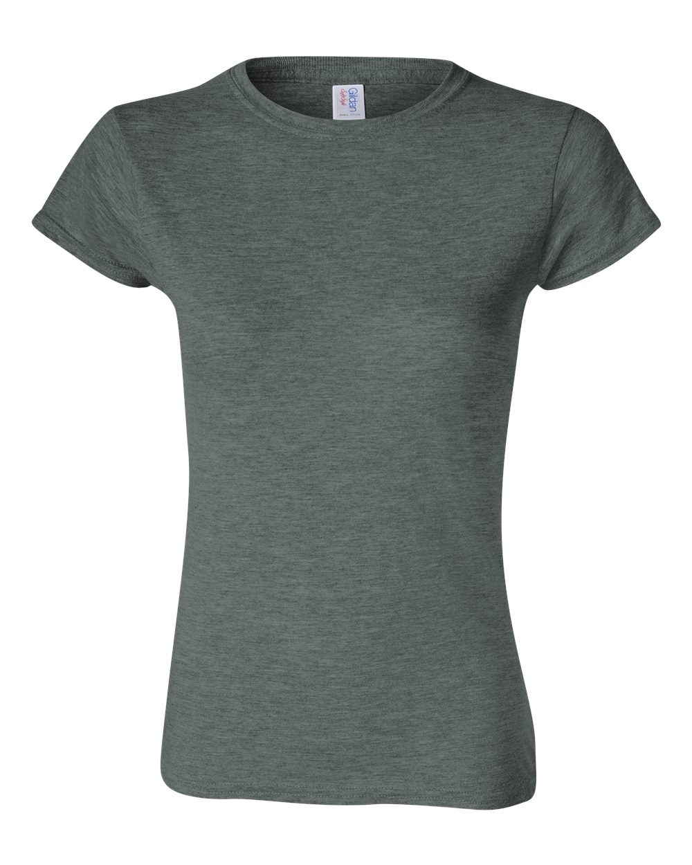 Women's Softstyle® T-Shirt - Front - B50260103 - Dark Heather